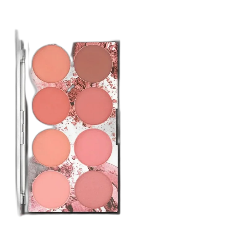 8 Color MISS ROSE Blush Palette - Image 6