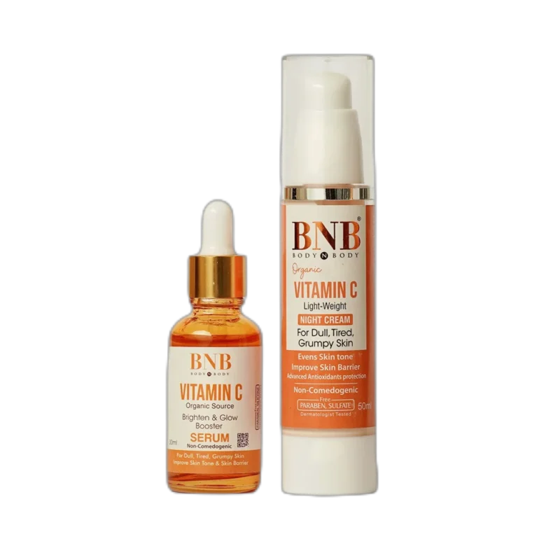 BNB Vitamin C Night Cream With C Serum