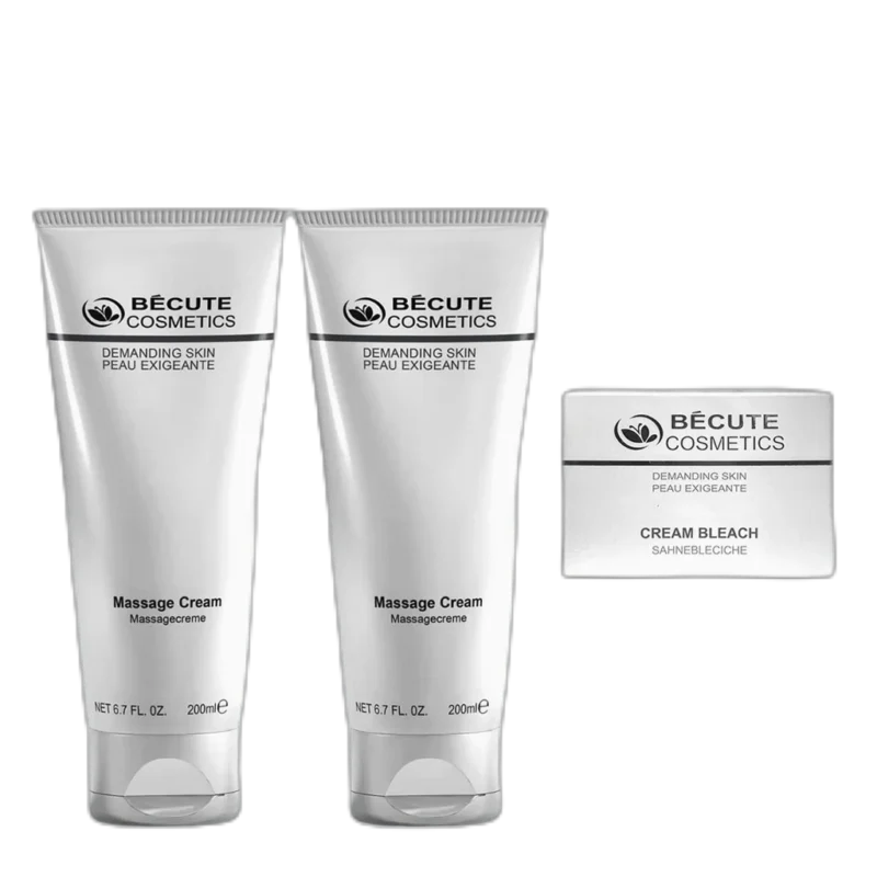 BUY 2 Becute Cosmetics Massage Cream (200ml) + FREE Bleach Cream (28gm)