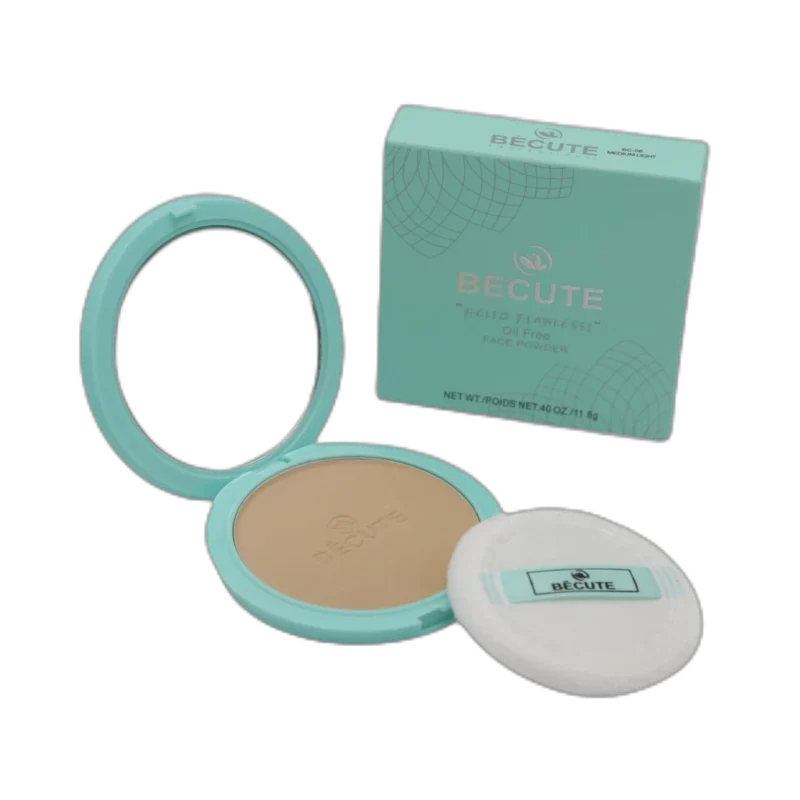 Becute Cosmetics Hello Flawless Face Powder #BC-03 Medium Beige