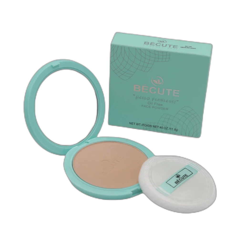 Becute Cosmetics Hello Flawless Face Powder #BC-04 Natural