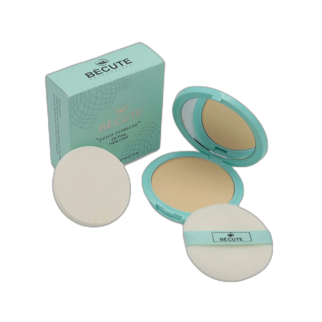 Becute Cosmetics Hello Flawless Twin Cake #BC-07 FS36