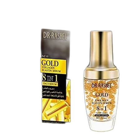 Dr-Rashel Gold 8 in 1 Collagen Elastic Serum ( face serum)